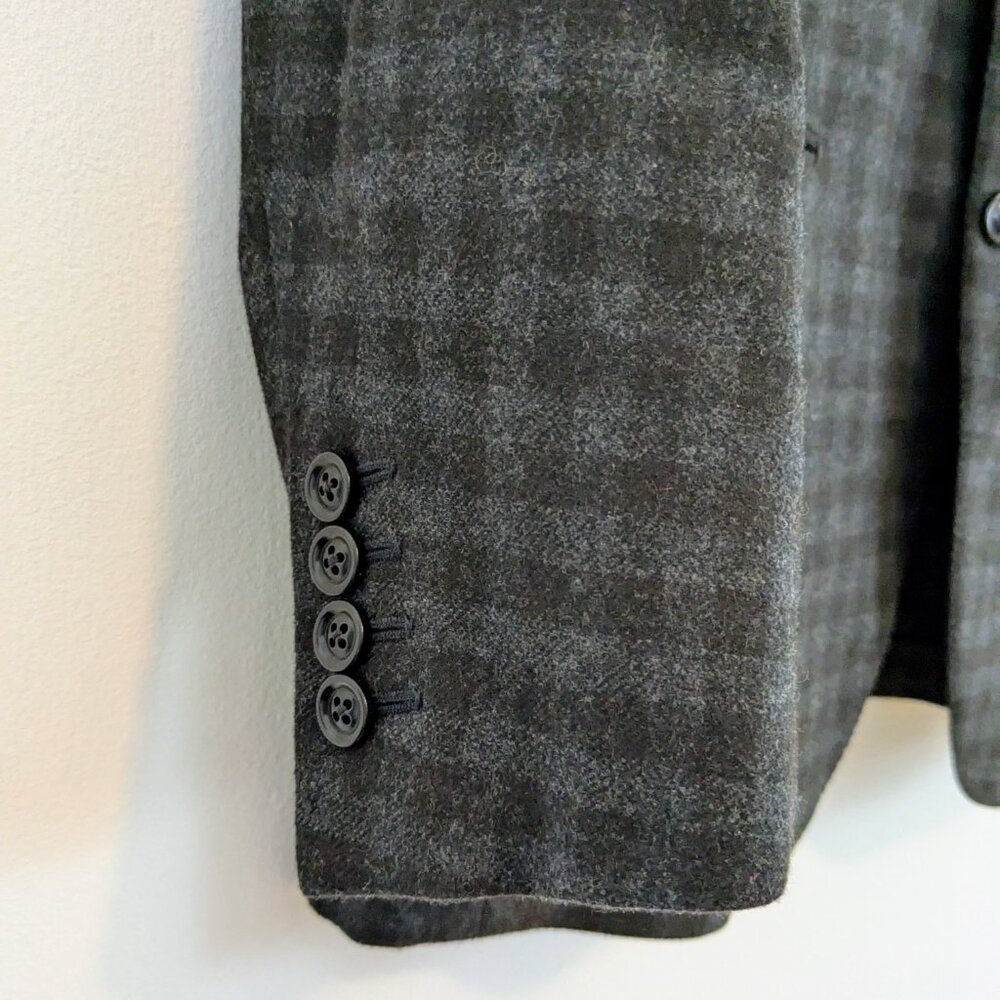 Ermenegildo Zegna Cashmere Sport Coat Plaid - Picture 4 of 15